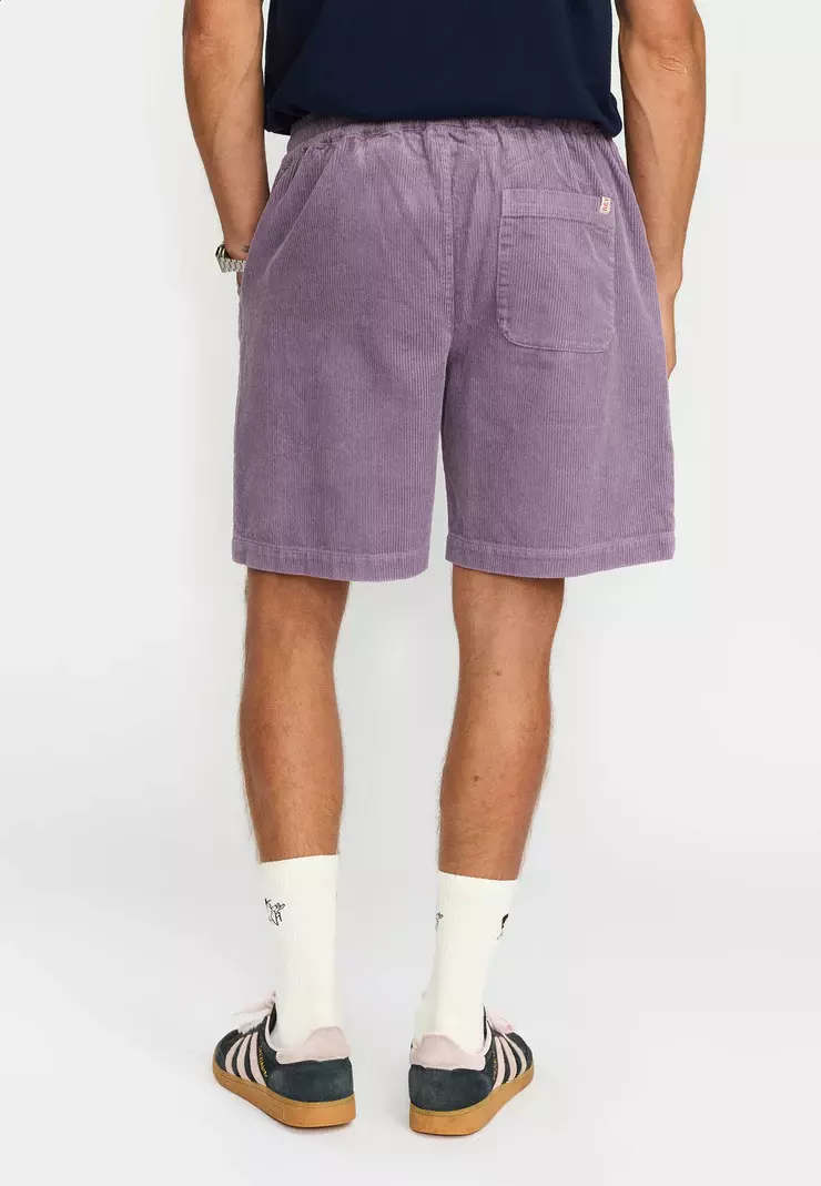 Revolution Purple Long Casual Shorts Herren lila
